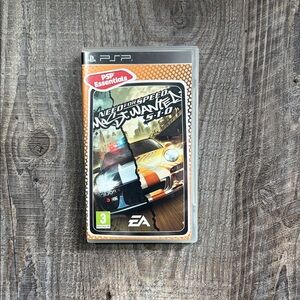 EA Need for Speed: Most Wanted PSP Game - Black and Orange
